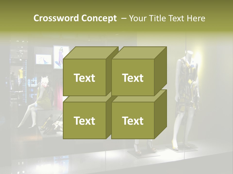 Purse Money Shoes PowerPoint Template