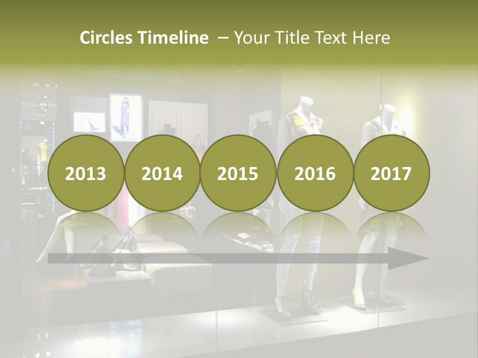 Purse Money Shoes PowerPoint Template