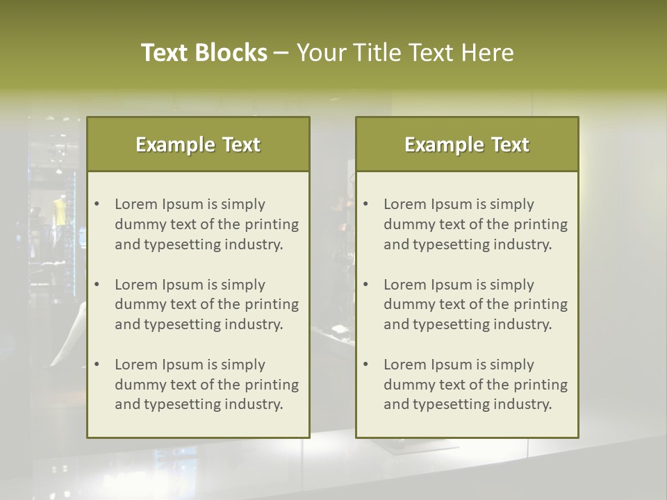 Purse Money Shoes PowerPoint Template