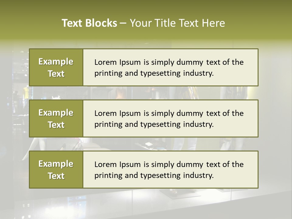 Purse Money Shoes PowerPoint Template