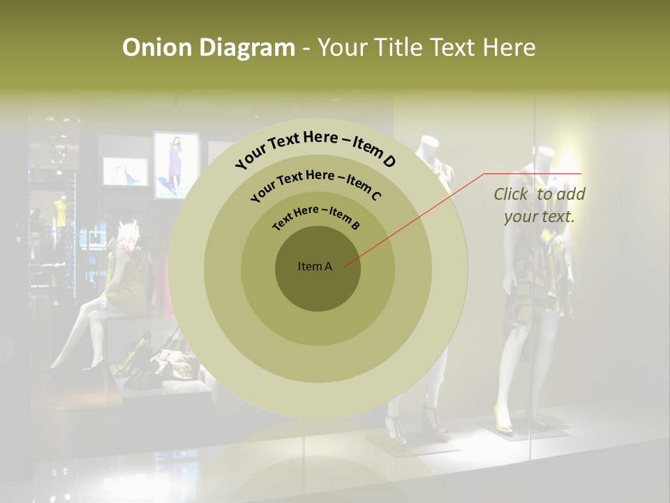 Purse Money Shoes PowerPoint Template