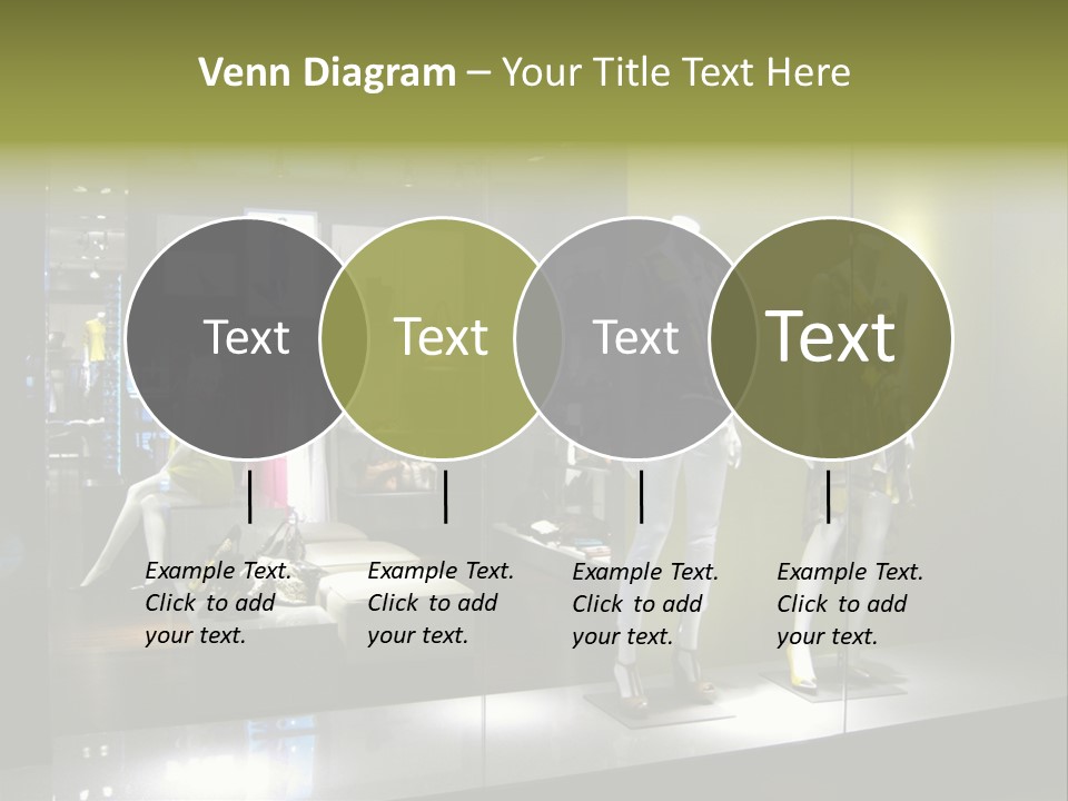 Purse Money Shoes PowerPoint Template