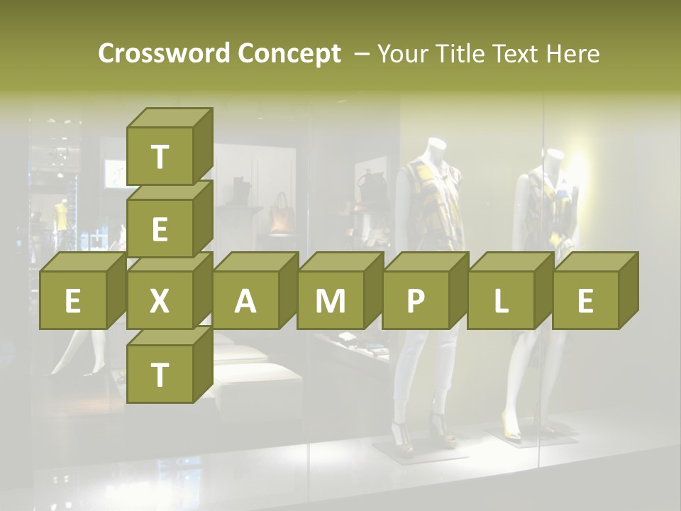 Purse Money Shoes PowerPoint Template