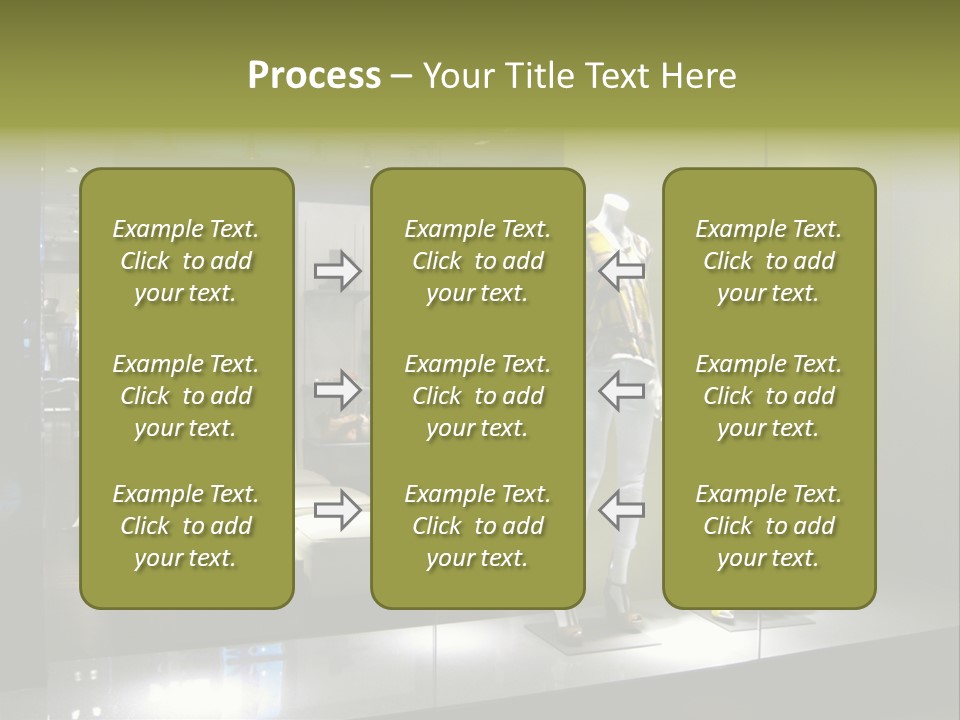 Purse Money Shoes PowerPoint Template