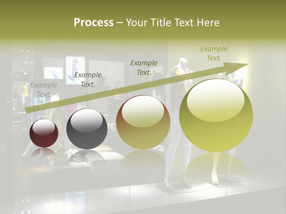 Purse Money Shoes PowerPoint Template