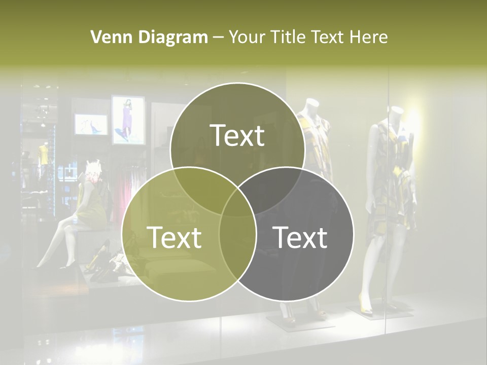 Purse Money Shoes PowerPoint Template