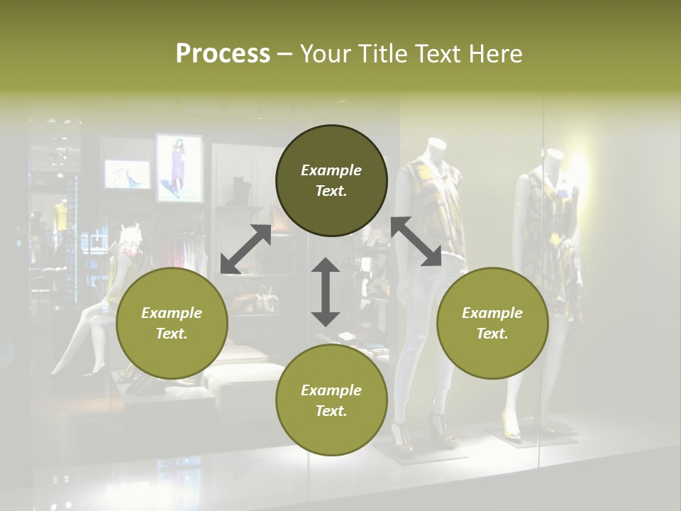 Purse Money Shoes PowerPoint Template