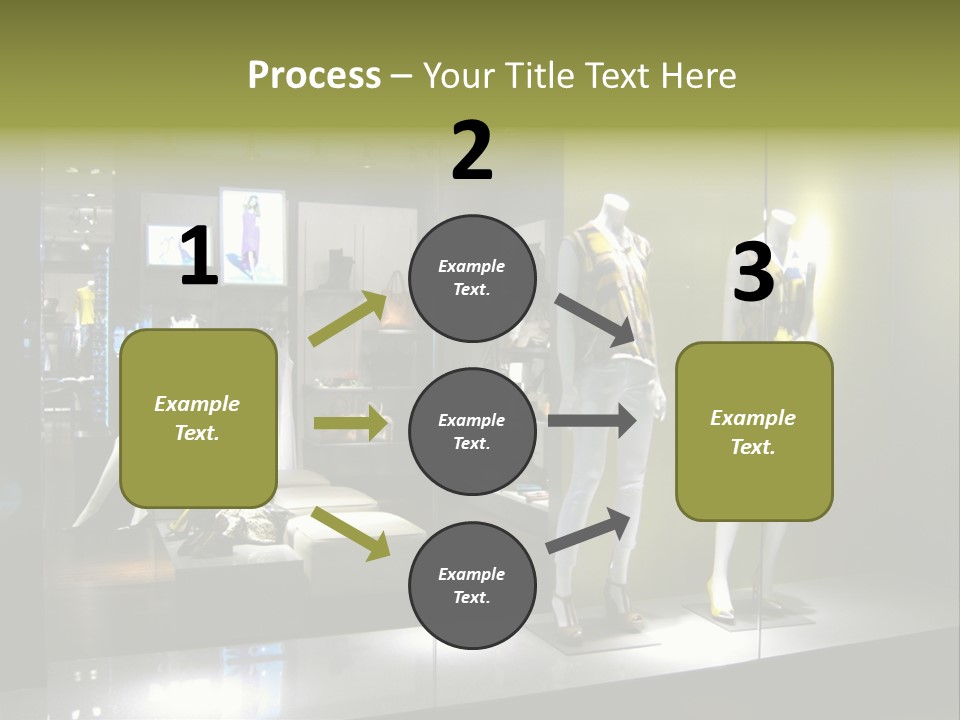 Purse Money Shoes PowerPoint Template