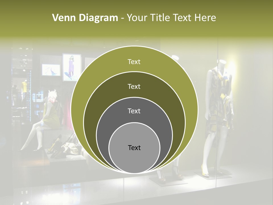 Purse Money Shoes PowerPoint Template