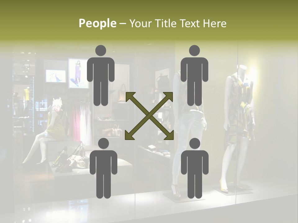 Purse Money Shoes PowerPoint Template