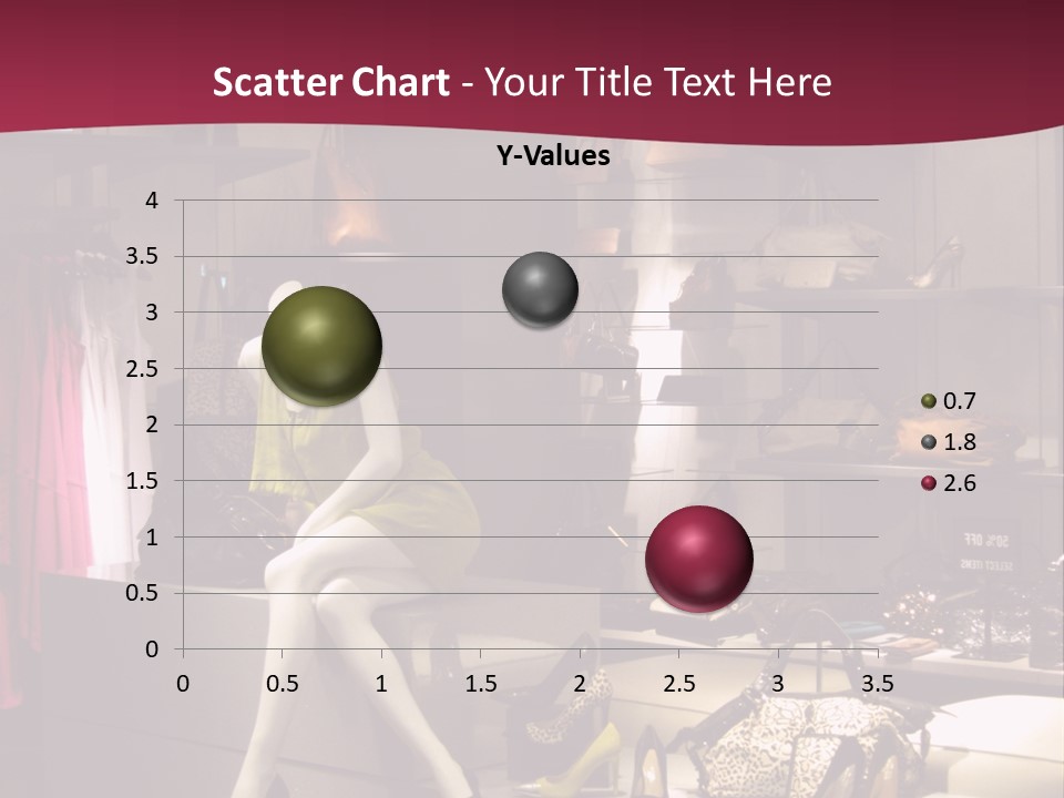 Clothing Manequins Store PowerPoint Template