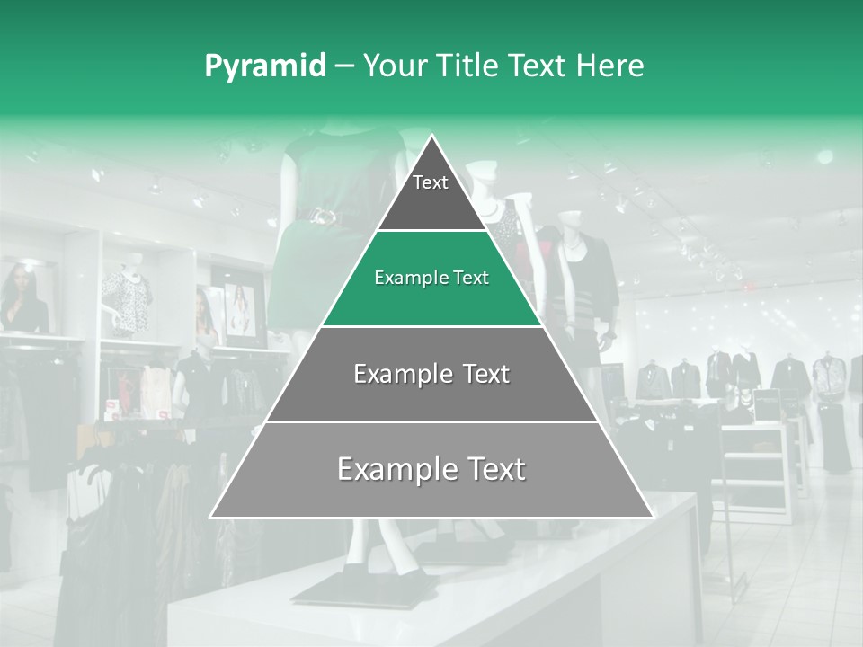 Economy Mannequin Fashion PowerPoint Template