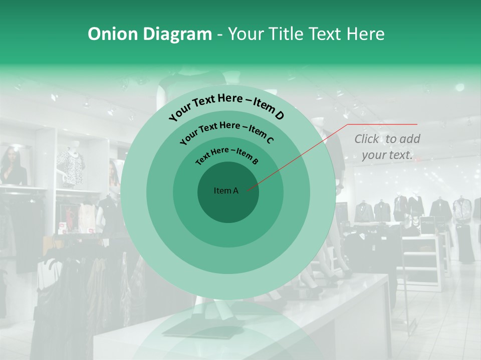 Economy Mannequin Fashion PowerPoint Template