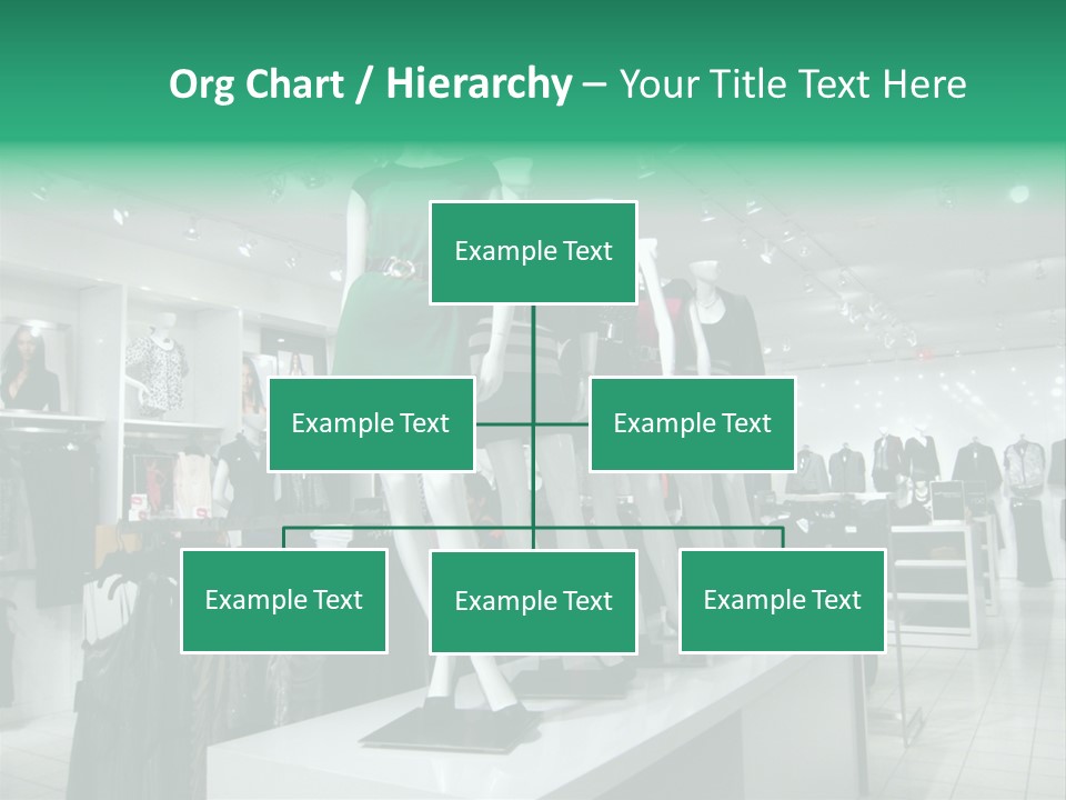 Economy Mannequin Fashion PowerPoint Template