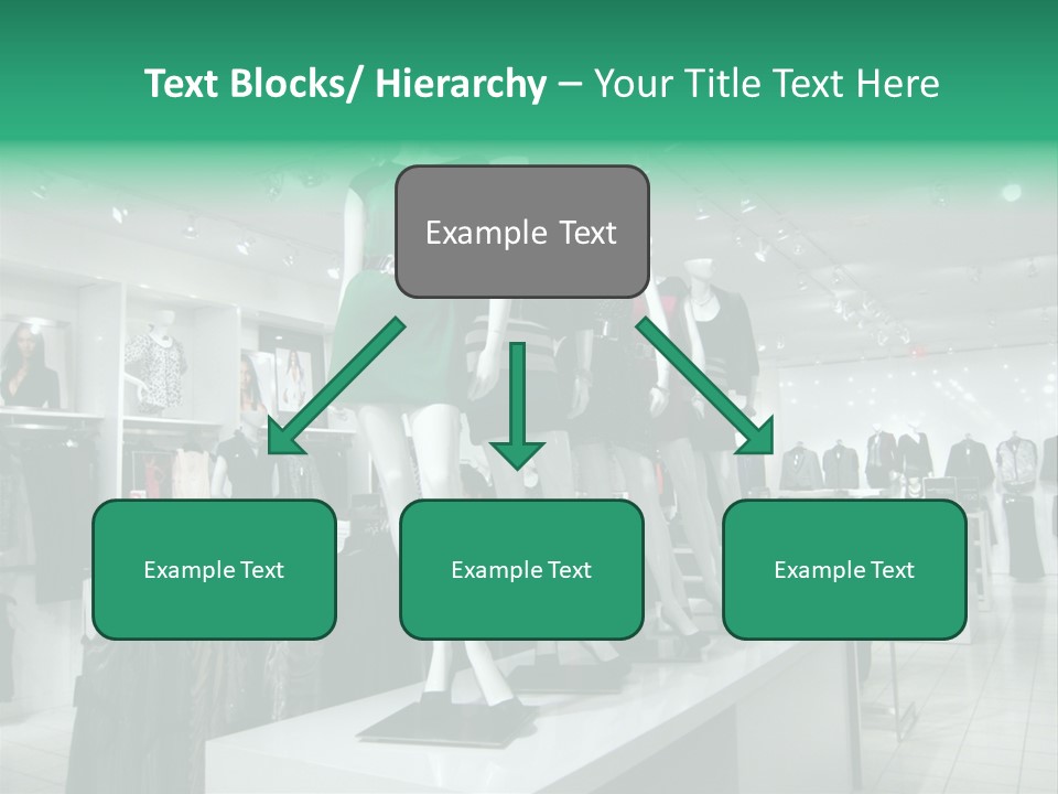 Economy Mannequin Fashion PowerPoint Template