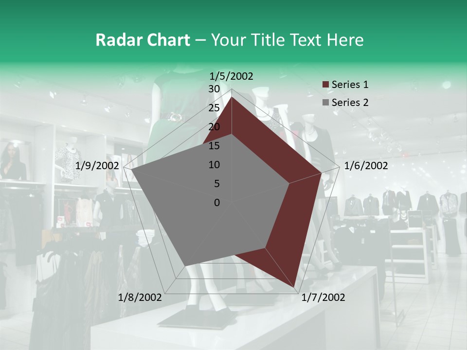 Economy Mannequin Fashion PowerPoint Template