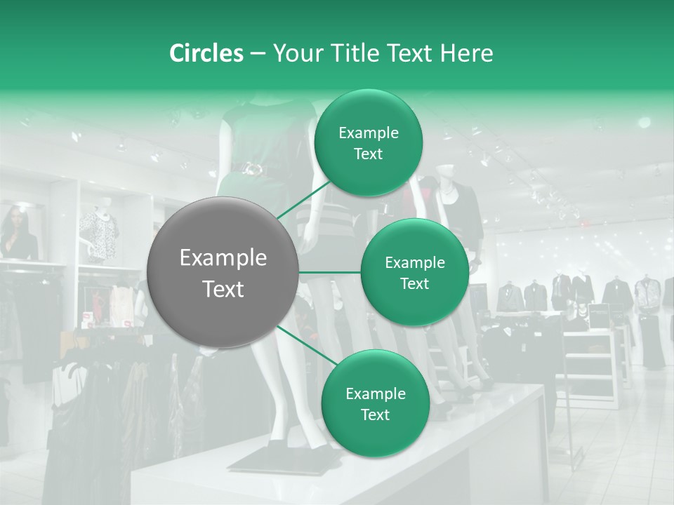 Economy Mannequin Fashion PowerPoint Template