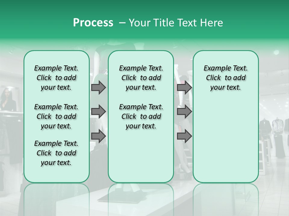 Economy Mannequin Fashion PowerPoint Template