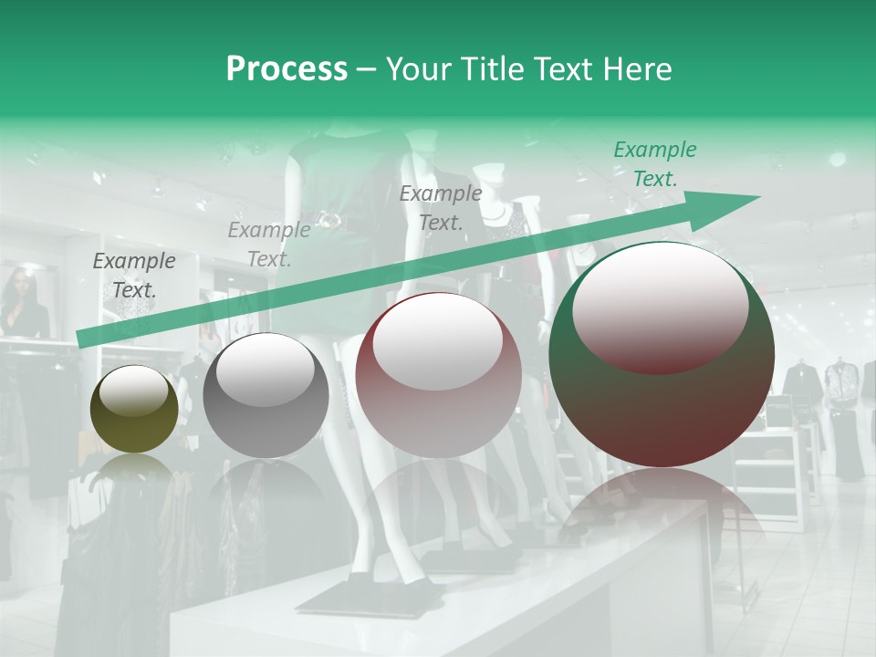 Economy Mannequin Fashion PowerPoint Template