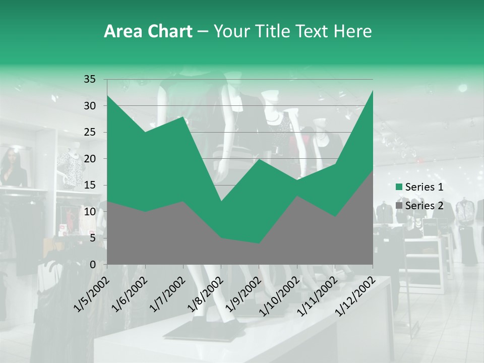 Economy Mannequin Fashion PowerPoint Template