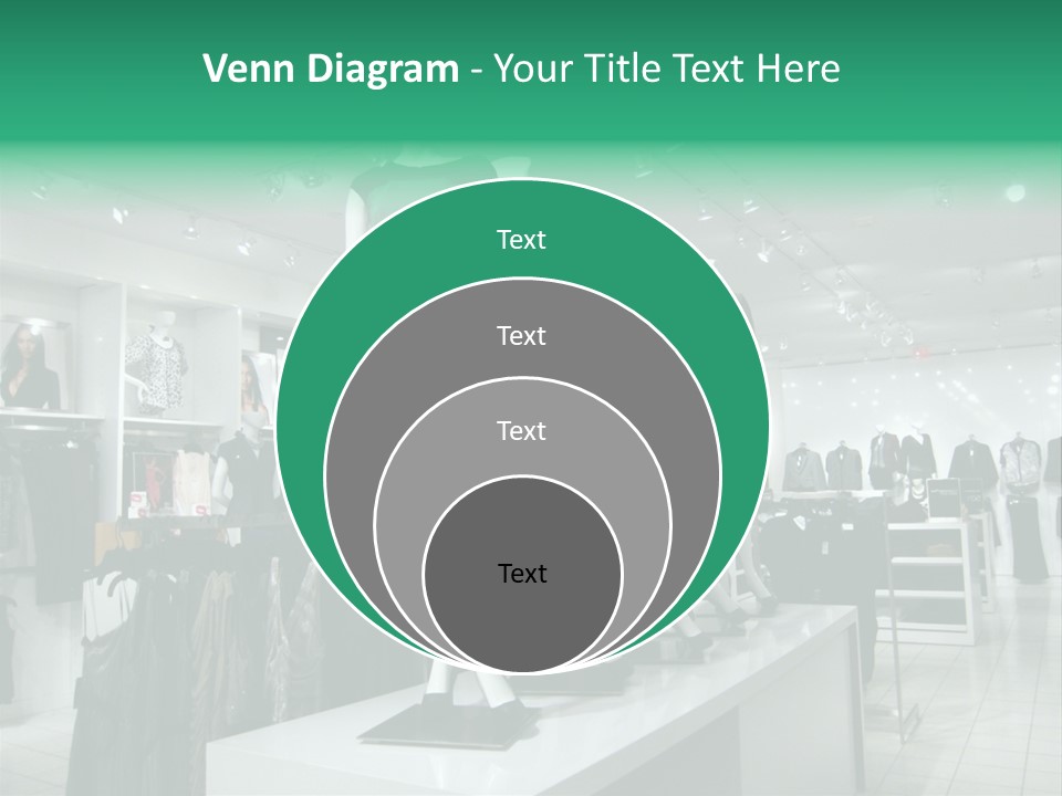 Economy Mannequin Fashion PowerPoint Template