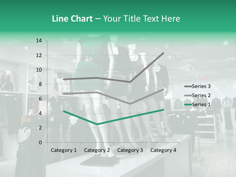 Economy Mannequin Fashion PowerPoint Template