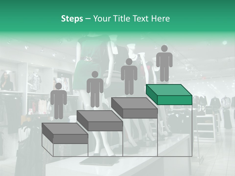 Economy Mannequin Fashion PowerPoint Template