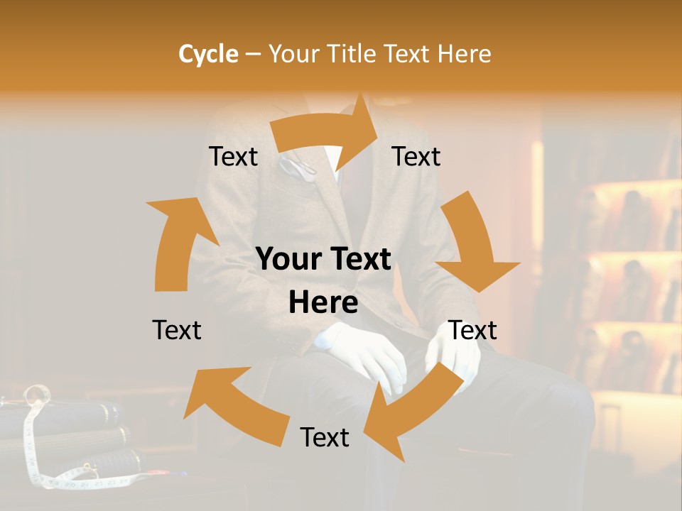 Fashion Purse Economy PowerPoint Template