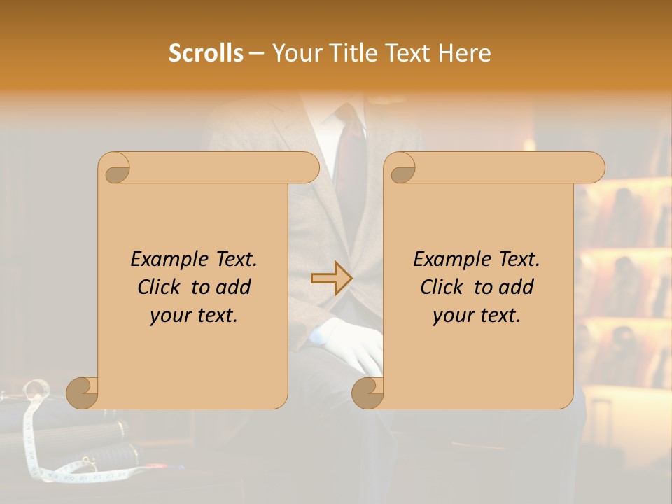 Fashion Purse Economy PowerPoint Template