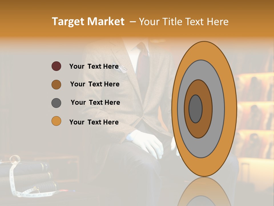 Fashion Purse Economy PowerPoint Template