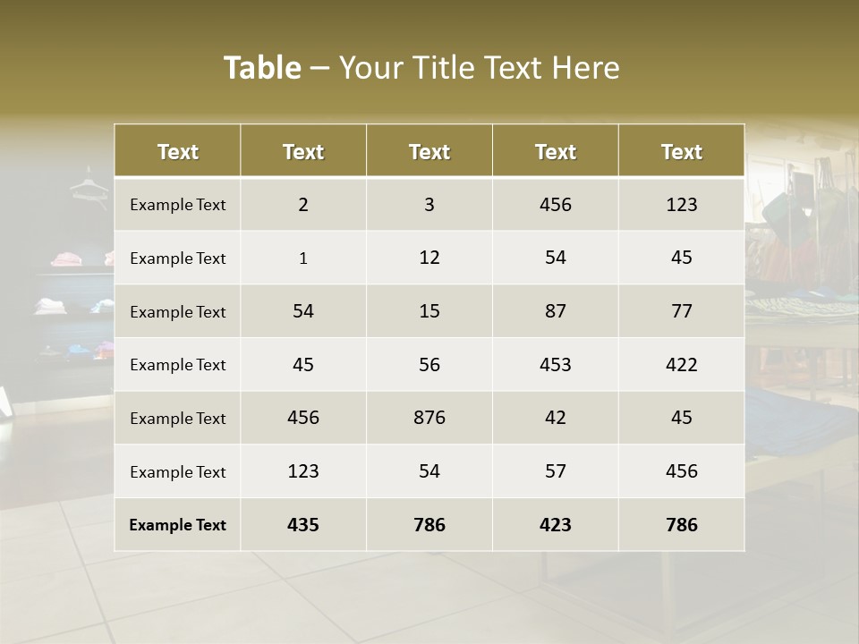Tops Dresses Shopping PowerPoint Template