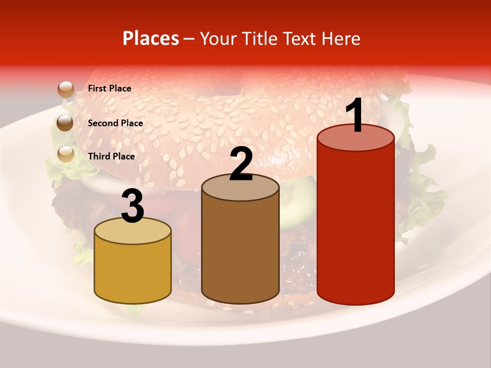 Ern Gebacken Sesambagel PowerPoint Template