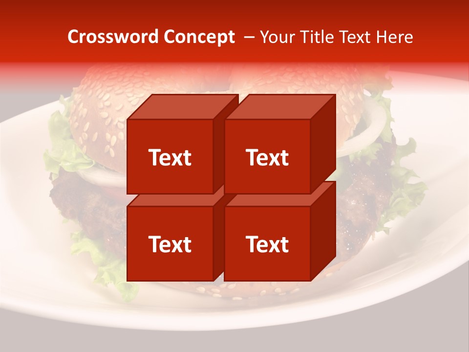 Ern Gebacken Sesambagel PowerPoint Template