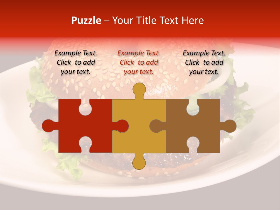 Ern Gebacken Sesambagel PowerPoint Template