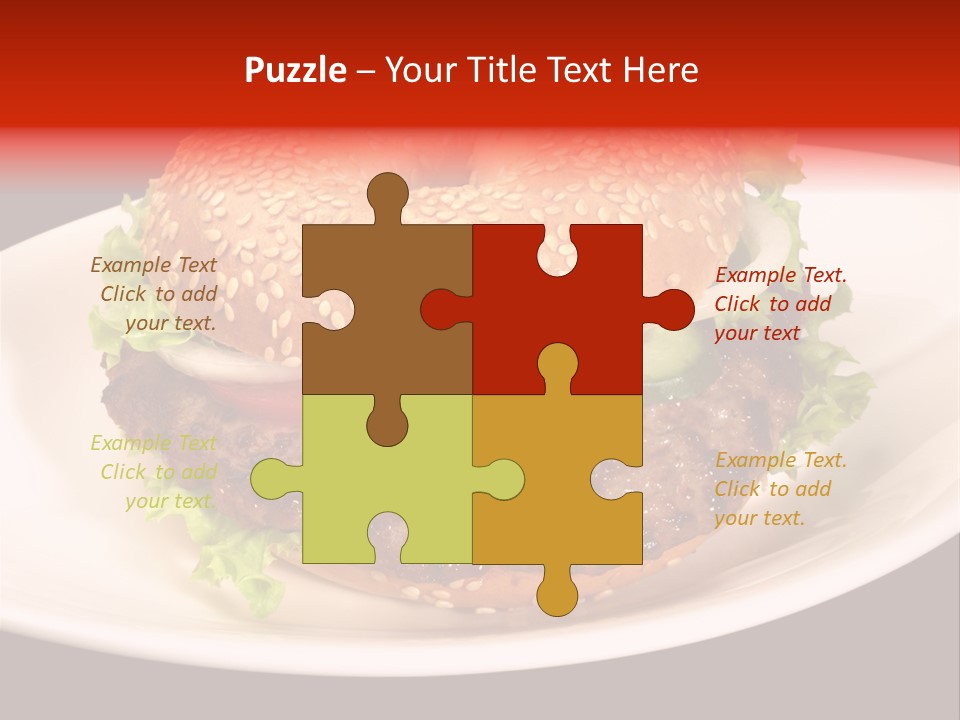Ern Gebacken Sesambagel PowerPoint Template