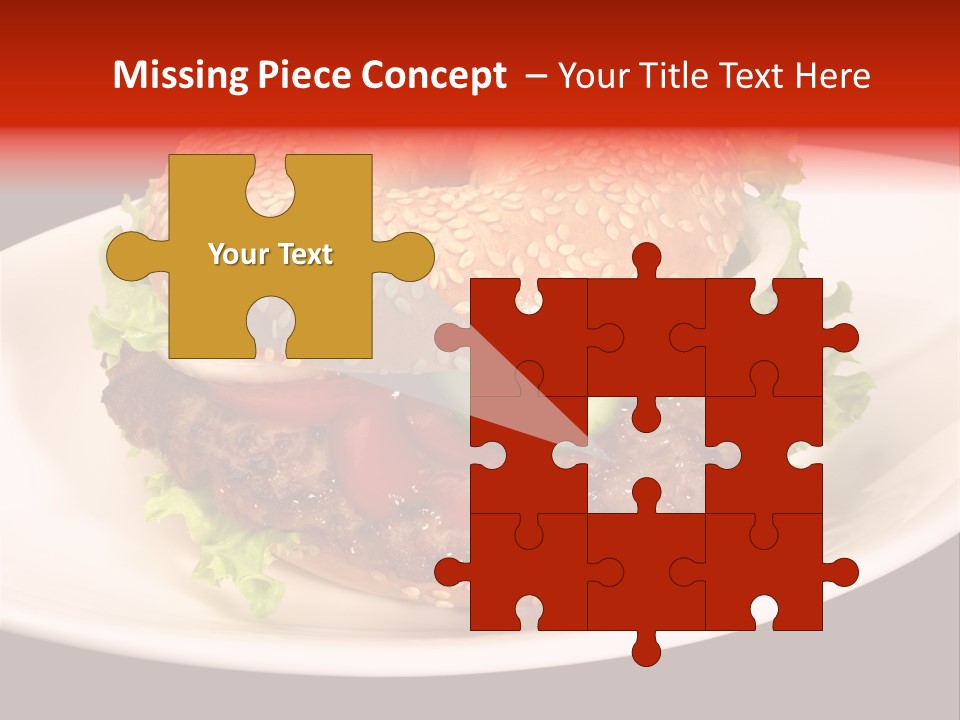 Ern Gebacken Sesambagel PowerPoint Template