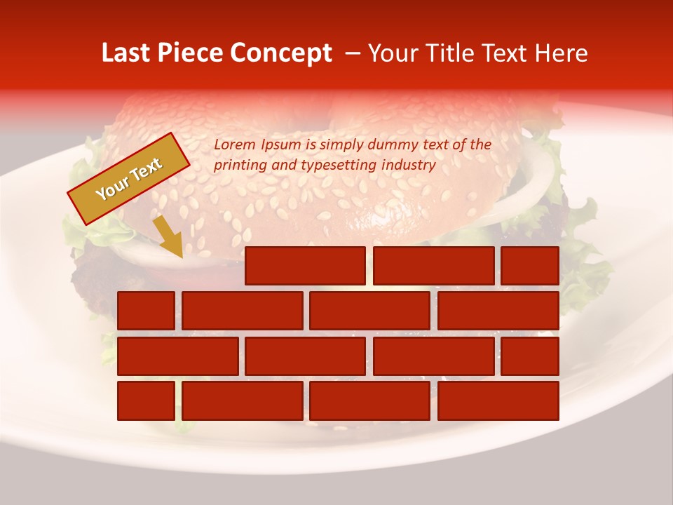 Ern Gebacken Sesambagel PowerPoint Template