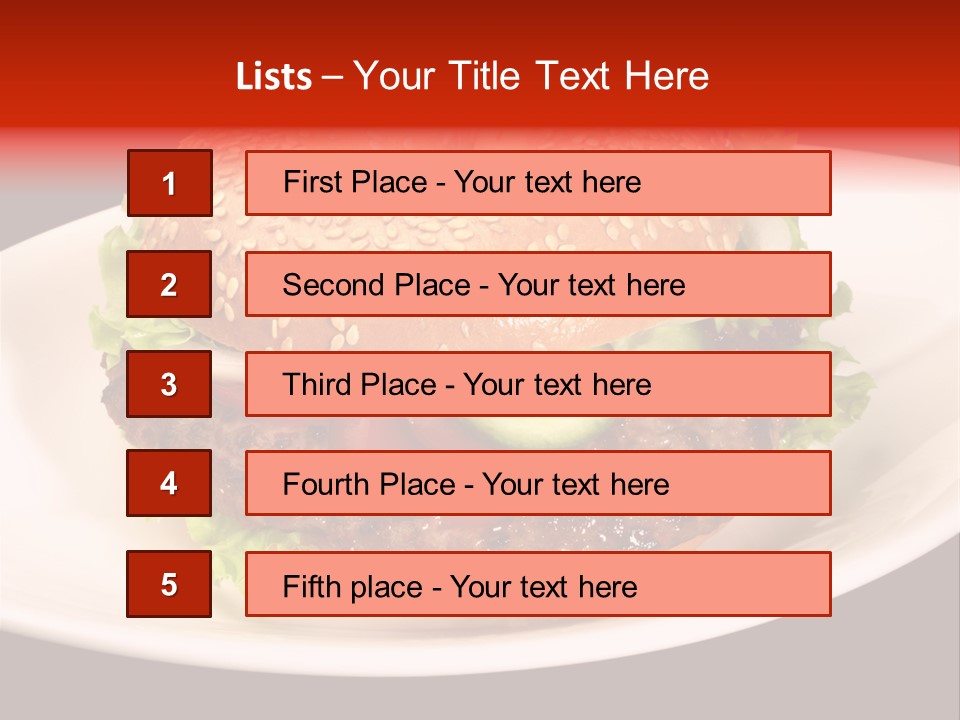 Ern Gebacken Sesambagel PowerPoint Template