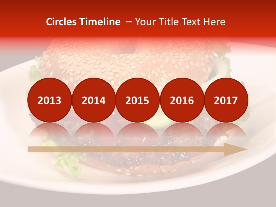 Ern Gebacken Sesambagel PowerPoint Template