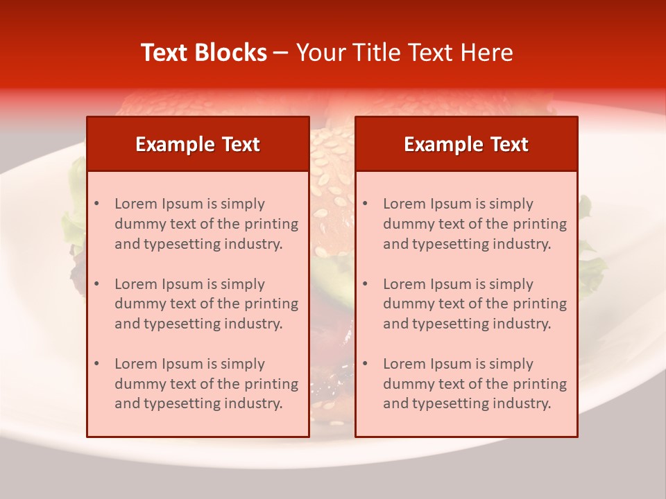 Ern Gebacken Sesambagel PowerPoint Template