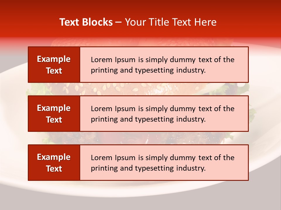 Ern Gebacken Sesambagel PowerPoint Template