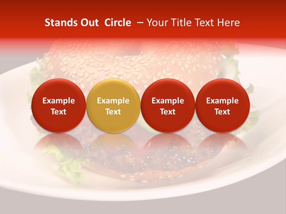 Ern Gebacken Sesambagel PowerPoint Template