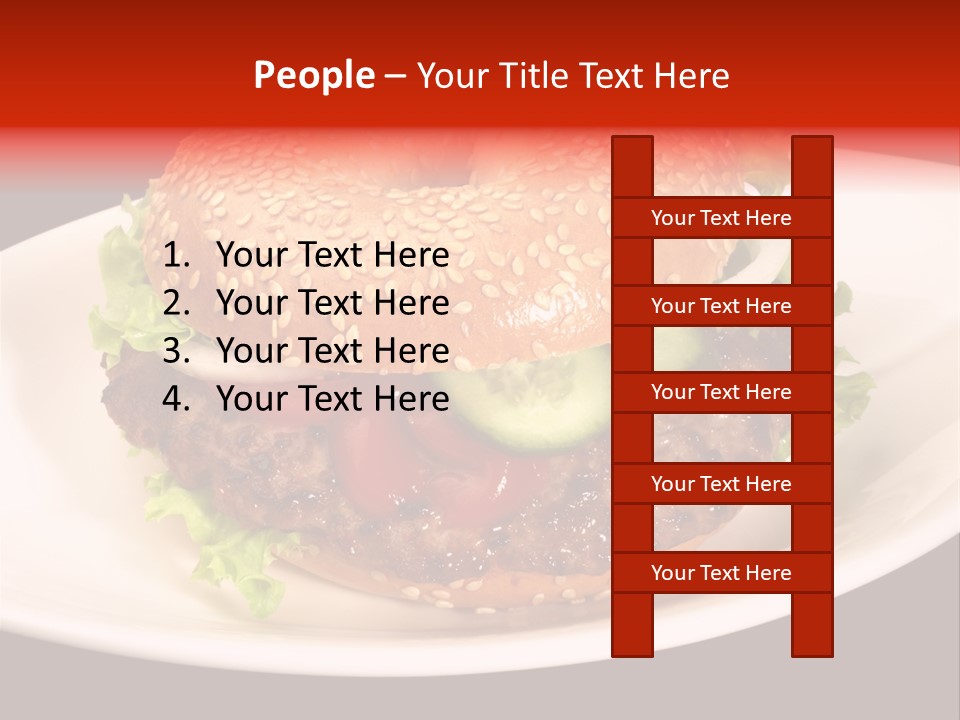 Ern Gebacken Sesambagel PowerPoint Template