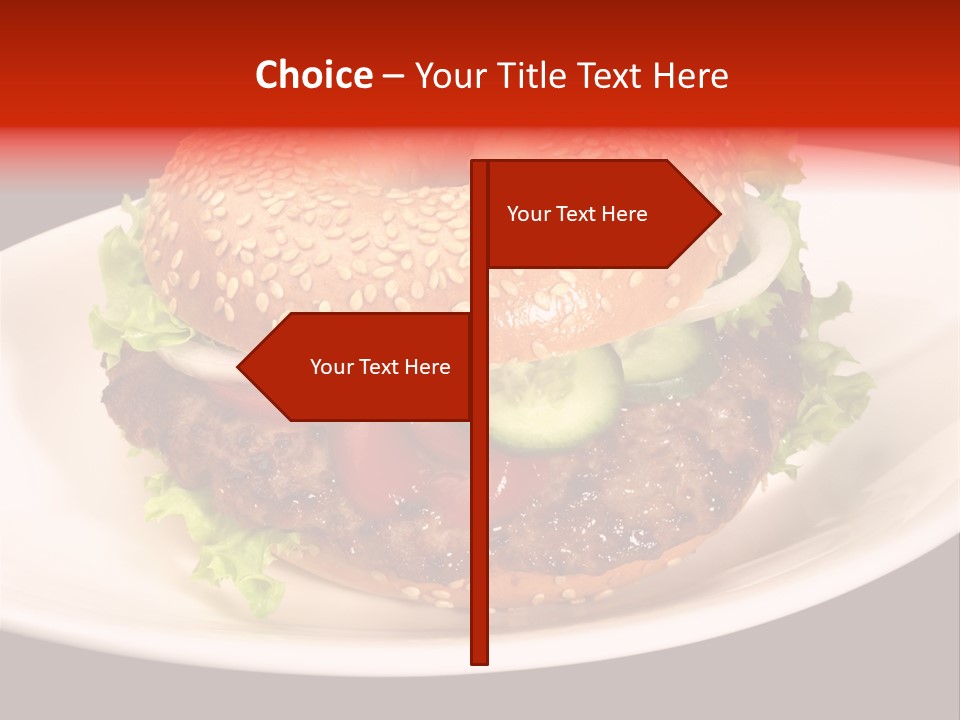 Ern Gebacken Sesambagel PowerPoint Template