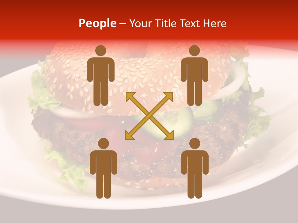 Ern Gebacken Sesambagel PowerPoint Template