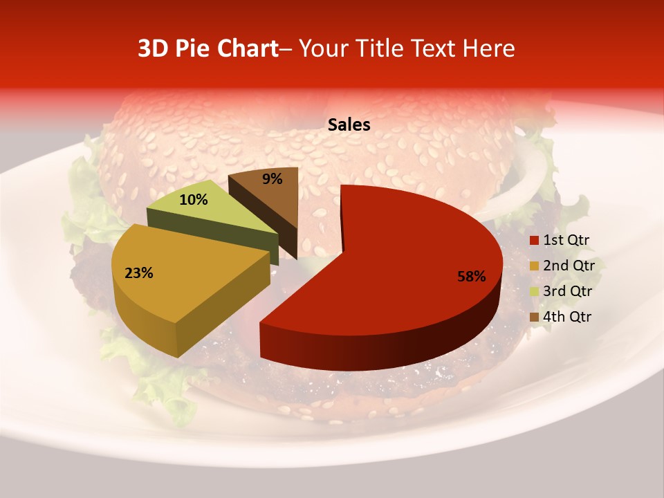 Ern Gebacken Sesambagel PowerPoint Template