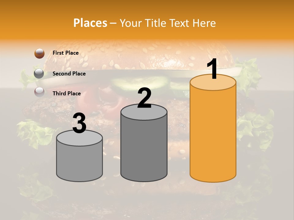 Sesambr Lebensmittel Bagels PowerPoint Template