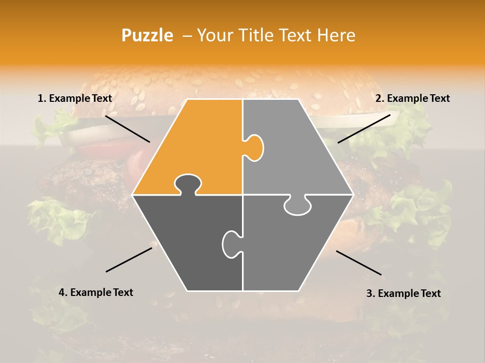 Sesambr Lebensmittel Bagels PowerPoint Template