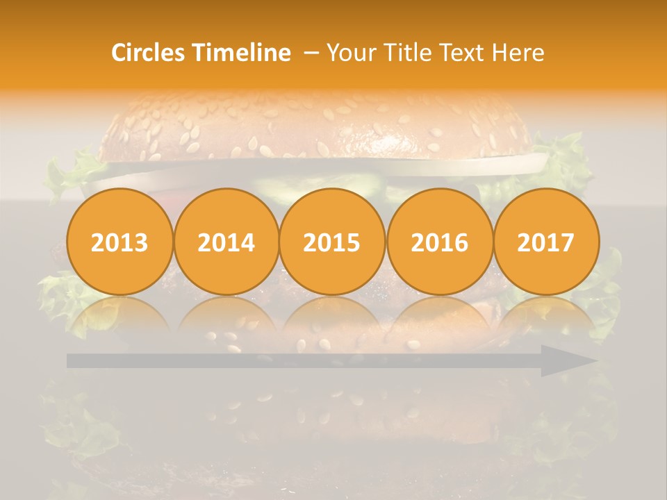 Sesambr Lebensmittel Bagels PowerPoint Template