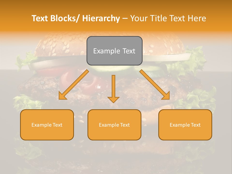 Sesambr Lebensmittel Bagels PowerPoint Template